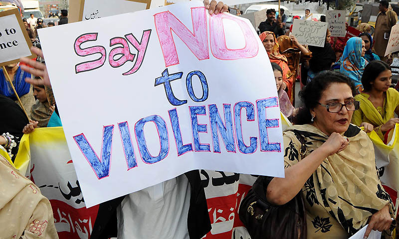 Say no to violence