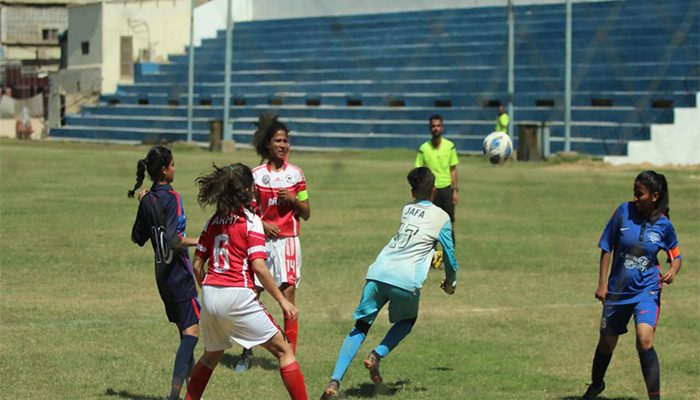 Goals galore during 2nd match of 13th National Women Football Championship