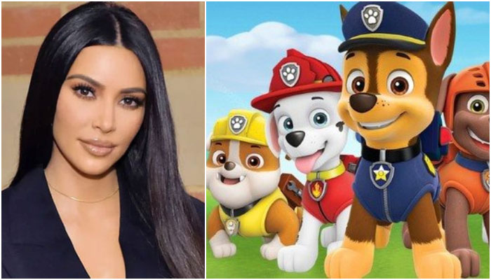 Kim Kardashian shares sneak peek of PAW Patrol movie at Kids' Choice Awards