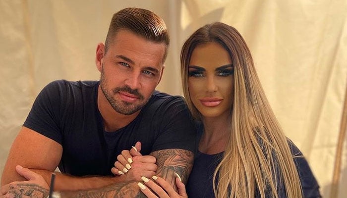 Katie Price is pregnant with her first child with boyfriend Carl Woods?