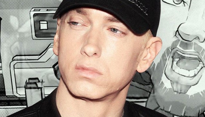 Eminem has a strange habit