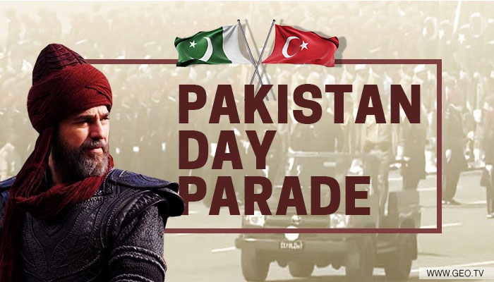 Pakistan Day parade: Turkish band pays heartwarming tribute to Ertugrul Ghazi