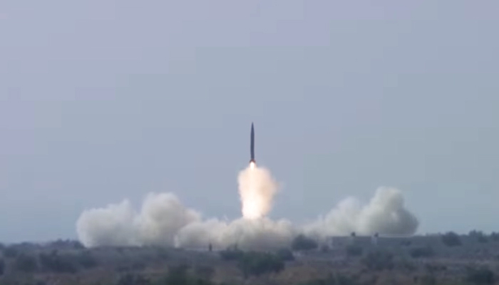 Pakistan successfully test fires Shaheen-1A ballistic missile