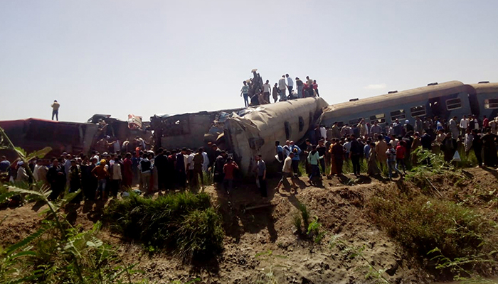 32 dead, several injured in Egypt train collision