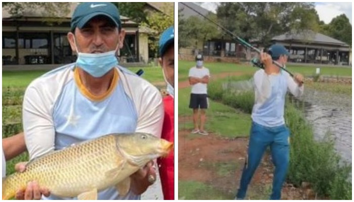 Younis Khan gives team 'lessons in fishing' during South Africa tour