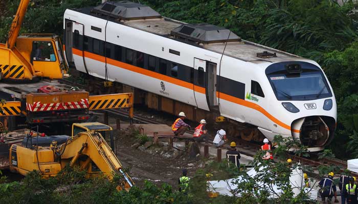 Taiwan court releases train crash suspect on bond as families mourn 51 dead