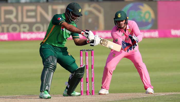 Pak vs SA: Fakhar Zaman brings up 5th ODI century in style with boundary