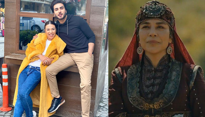 Imran Abbas meets ‘Kurulus: Osman’ actress Hazal Hatun in Turkey