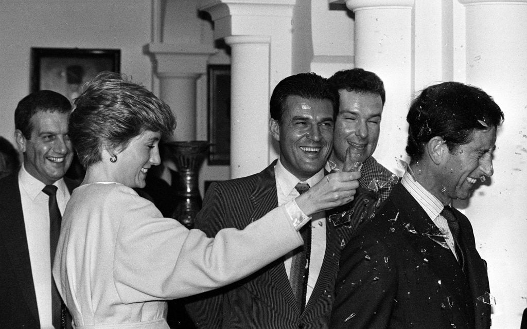 Why Princess Diana once broke a glass bottle on Prince Charles’s head