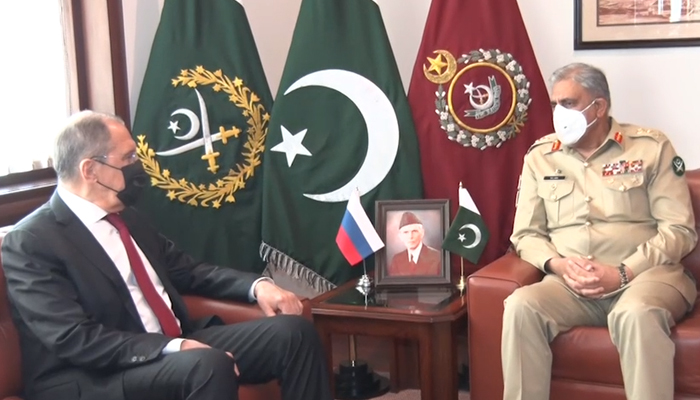 In meeting with army chief, Russain FM acknowledges Pakistan's efforts in Afghan peace process