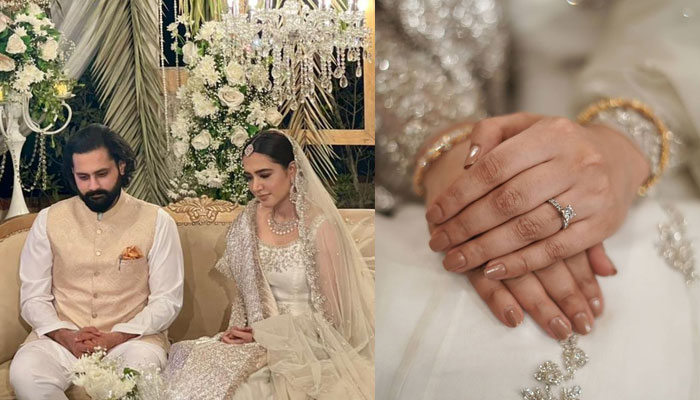 Mansha Pasha, Jibran Nasir tie the knot in intimate ceremony