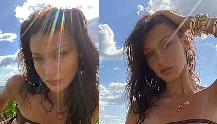 Bella Hadid stuns in tiny outfit for self-styled Michael Kors shoot