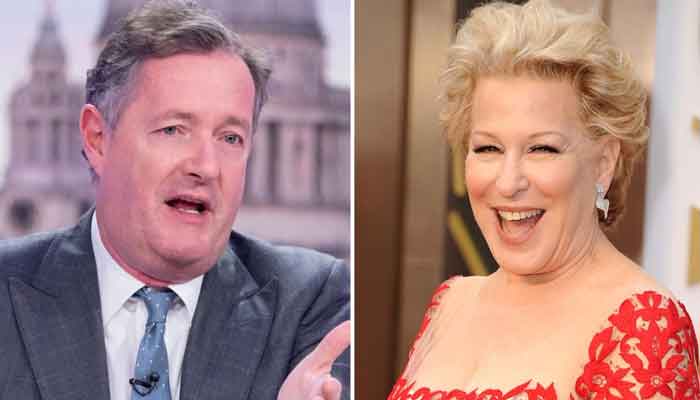 Piers Morgan reacts to Bette Midler's swipe amid criticism to Meghan Markle