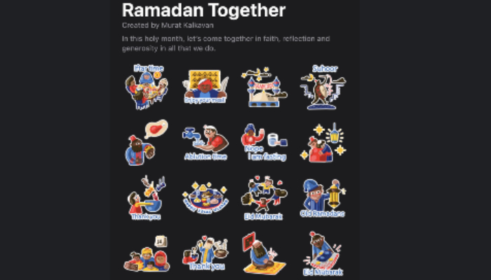 'Ramadan together': WhatsApp rolls out new sticker pack