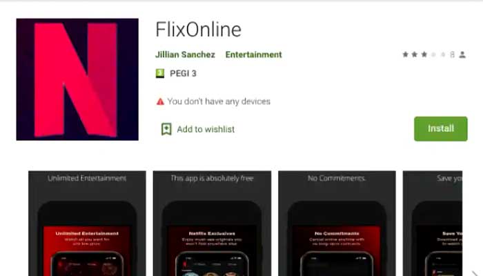 'Do not download': Android users warned of malware via fake Netflix app