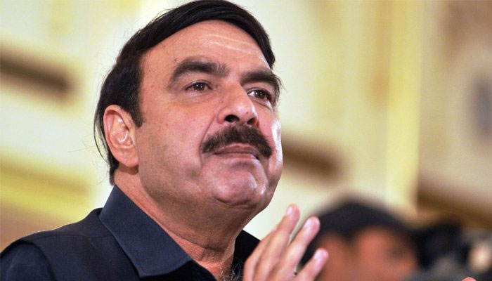 Interior Minister Sheikh Rasheed lauds Rangers, police for ending protests