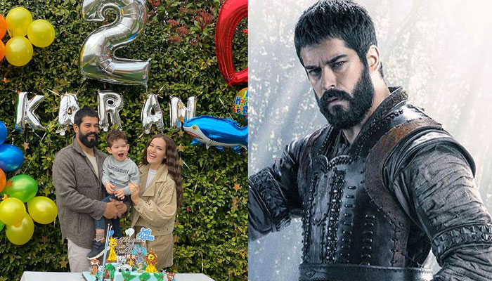 ‘Kurulus: Osman’ actor Burak Ozcivit celebrates second birthday of son Karan