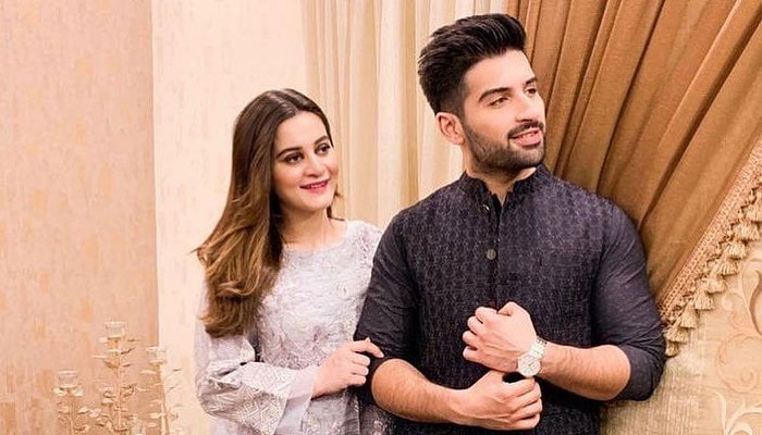 Aiman Khan shares heartfelt post on hubby Muneeb Butt's birthday