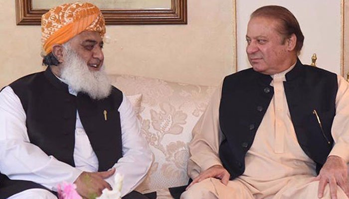 Fazl, Nawaz discuss next plan of action for PDM: sources