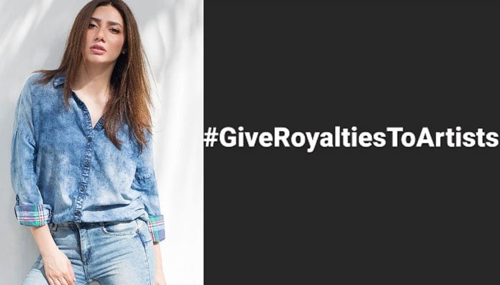 Pakistani celebrities launch ‘give royalties to artists’ campaign