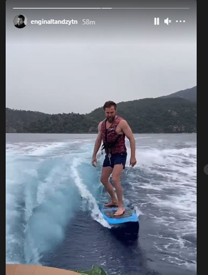 ‘Ertugrul’ star Engin Altan flaunts surfing skills, video goes viral