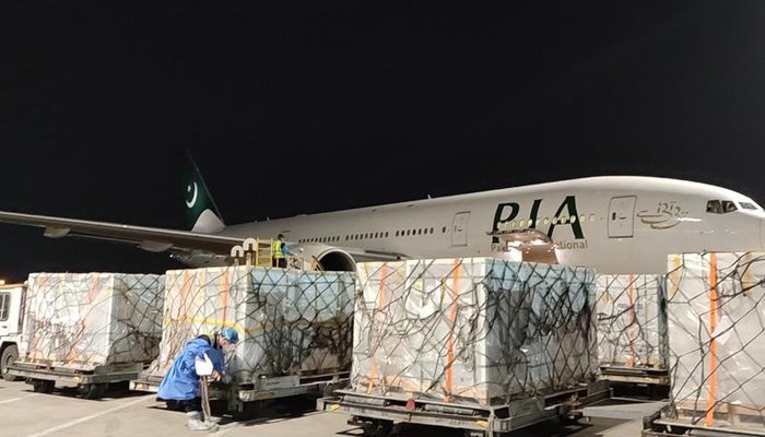 Two PIA planes carrying coronavirus vaccine doses from China arrive in Pakistan