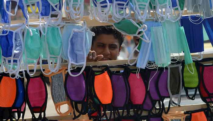 Despite abundance, prices of masks and sanitisers remain high in Peshawar