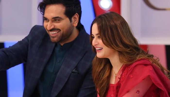 Aiman Khan reveals Humayun Saeed is her forever favourite actor
