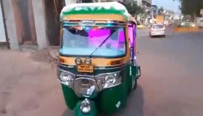 Indian rickshaw driver converts 3-wheeler into free ambulance for COVID-19 patients