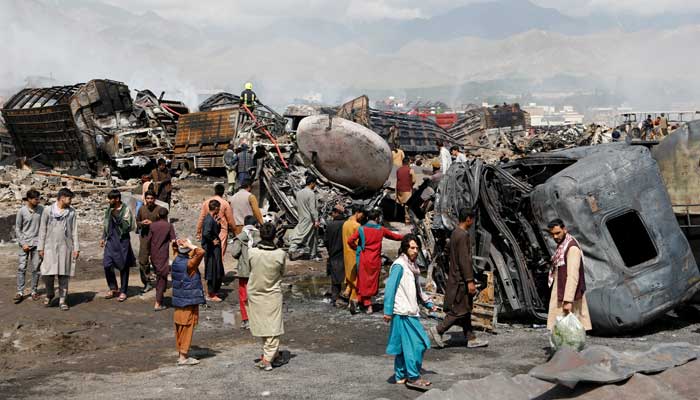 Large fuel truck fire in Kabul kills seven: officials