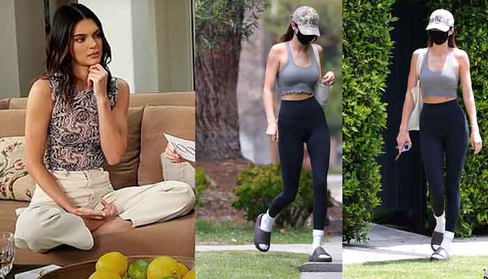 Kendall Jenner cuts a gym-honed figure as she heads to Pilates