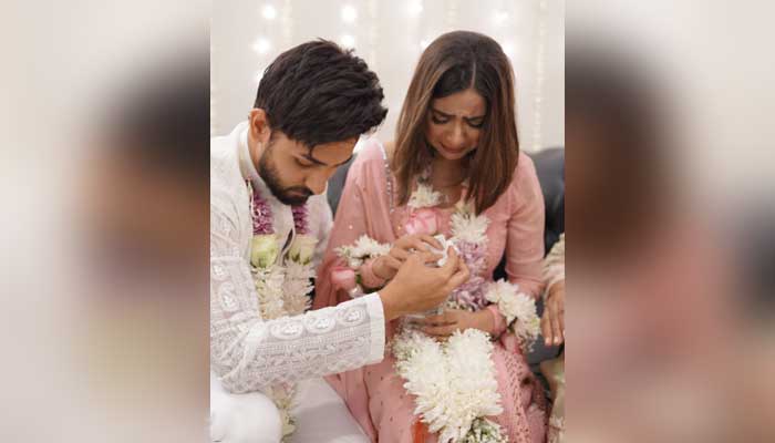 Ali Ansari shares tear-jerking snap from Saboor Aly engagement