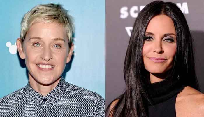 Ellen DeGeneres says Courteney Cox is her 'landlord'
