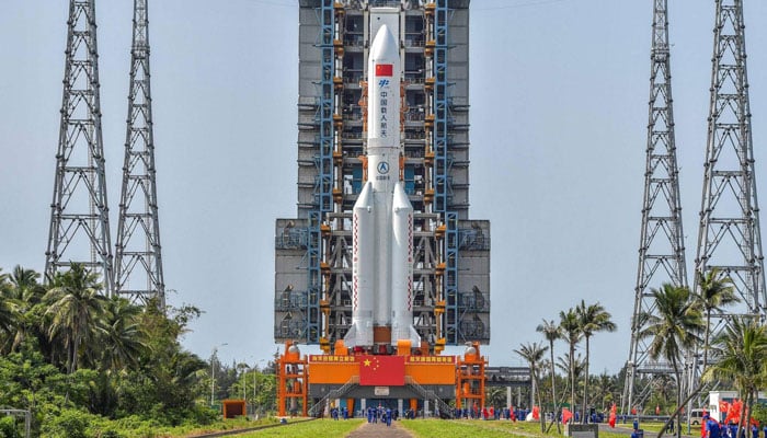 China's rocket out of control but risk of damage low, say experts