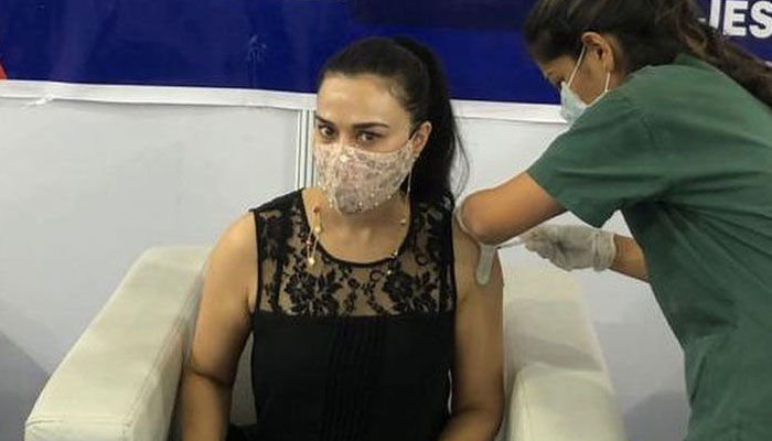 Preity Zinta gets second jab of Covid-19 vaccine