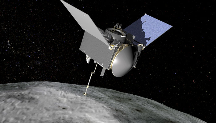 US space probe Osiris-Rex heads home with asteroid dust