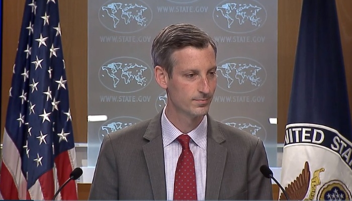 Watch: US State Dept spokesperson stumbles as reporters grill him on Palestine issue