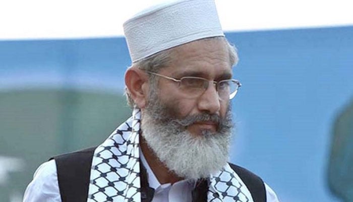 Siraj ul Haq announces nationwide protest against Israel on May 21