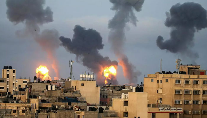 Gaza reels under Israeli strikes as violence enters second week