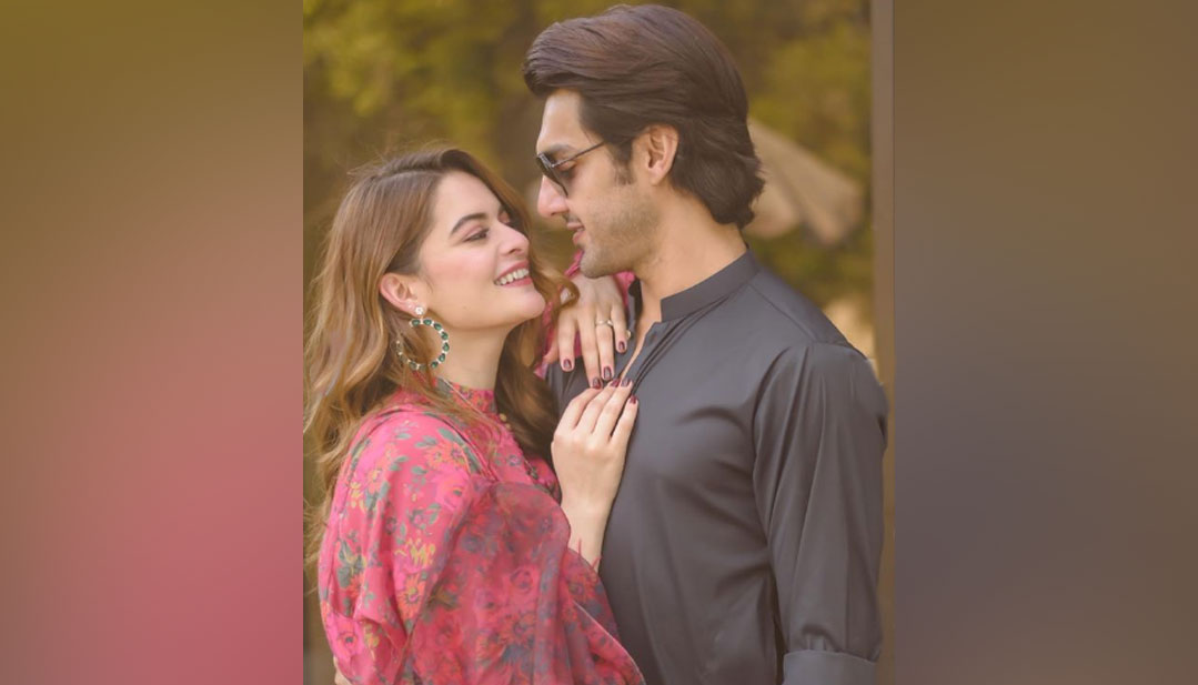 Take a look at Minal Khan, Ahsan Mohsin Ikram's engagement snaps