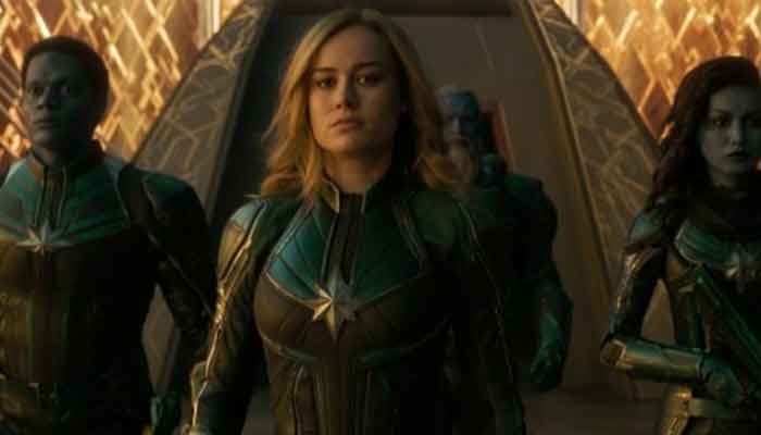 'Captain Marvel' star Brie Larson says Miley Cyrus brings out her superhuman strength