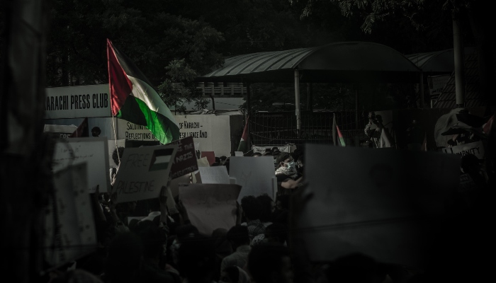Karachi echoes with chants of freedom for Palestine: In photos