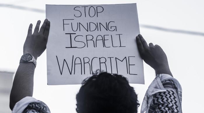 Thousands take to Karachi streets to chant ‘Free, Free Palestine’