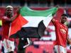 Man Utd duo Pogba, Diallo hold Palestine flag in front of thousands at Old Trafford