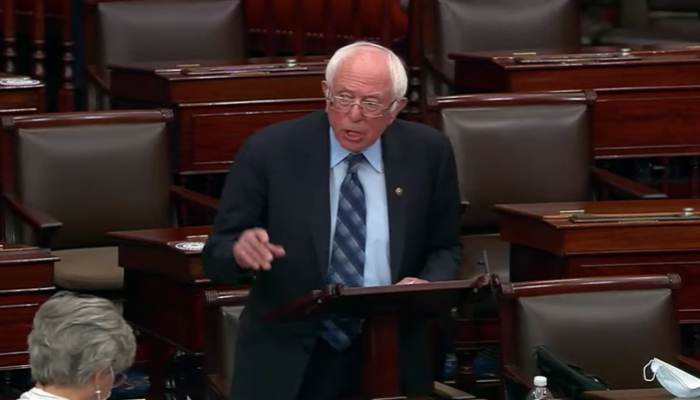 Bernie Sanders calls out Netanyahu's 'desperate, racist authoritarian' regime