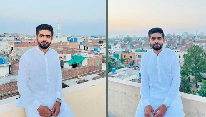 Babar Azam shares 'nostalgic' picture of his old house