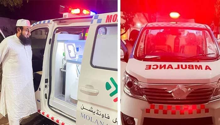 Maulana Tariq Jameel starts ambulance service