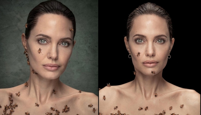 Angelina Jolie says she didn’t shower for days prior to her World Bee Day shoot
