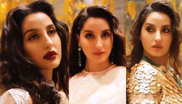 Nora Fatehi flaunts her stunning looks as she shares BTS video with Jalebi Baby music background
