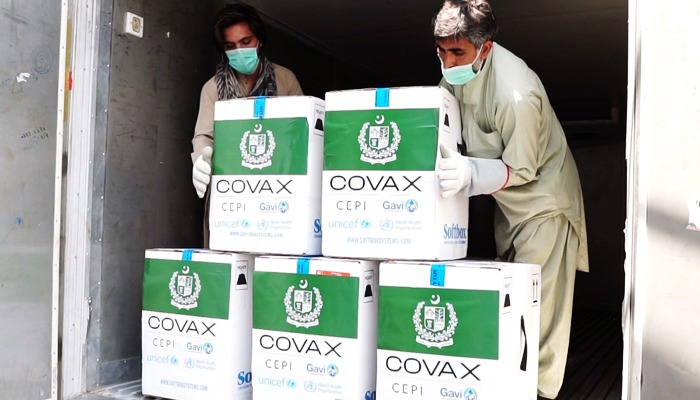 100,000 doses of Pfizer vaccine arrive in Pakistan through COVAX: UNICEF